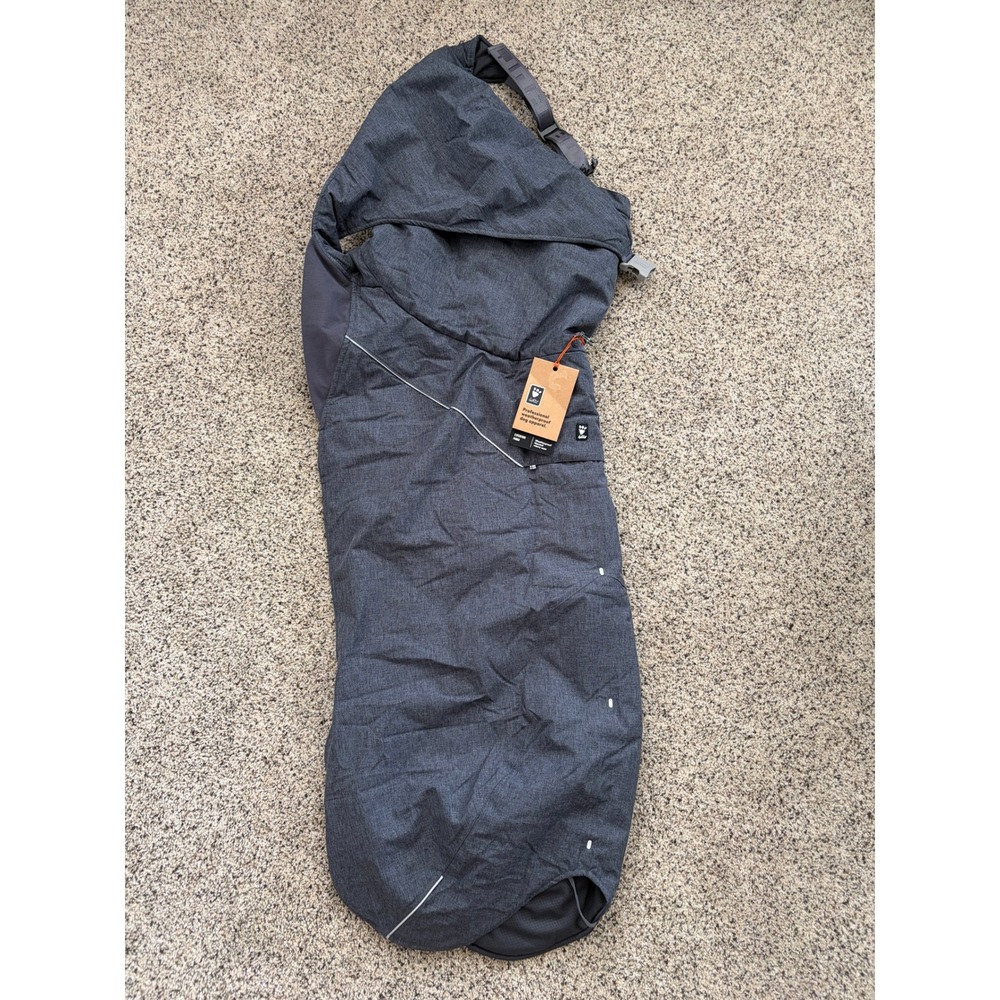 NWT Hurtta Expedition Parka Dog Coat 32 Inch/80 cm Thermal Gray Winter Insulated